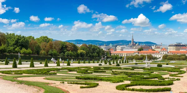 Jardin du Belvédère à Vienne, Autriche — Photo
