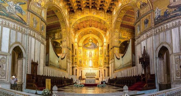 Katedra Monreale, Włochy — Zdjęcie stockowe