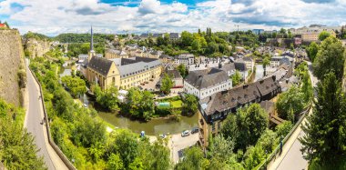 Lüksemburg panoramik cityscape
