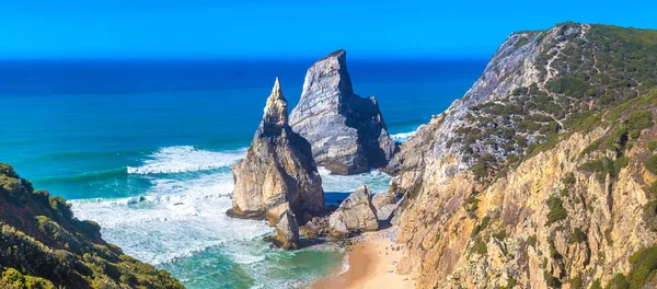 Atlantikküste in Portugal — Stockfoto