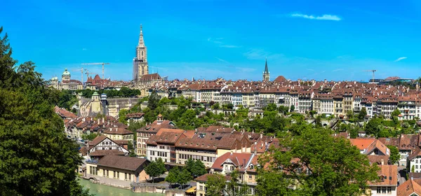 Cattedrale di Berna e Berner Munster — Foto Stock