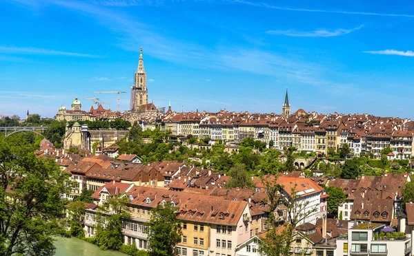 Bern ve nın Munster Katedrali — Stok fotoğraf