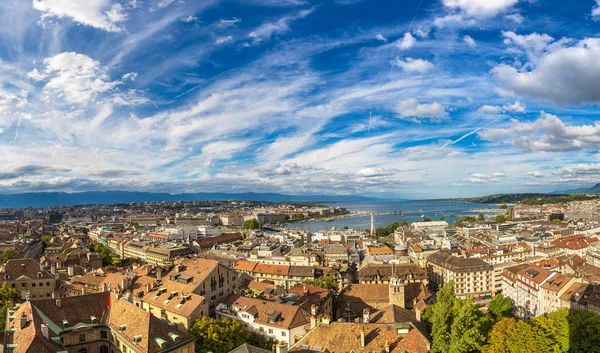 Panoramic view of Geneva — Stock Photo, Image