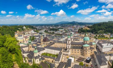 Salzburg 'un panoramik görüntüsü