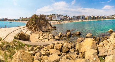 Blanes Costa Brava içinde Beach'de