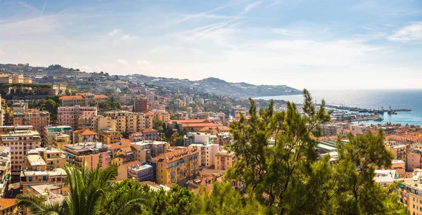 San Remo panoramik manzaralı — Stok fotoğraf