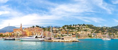 Menton üzerinde Fransız Riviera, Fransa