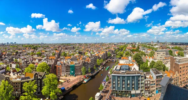 Panoramic view of Amsterdam — Stock Photo, Image