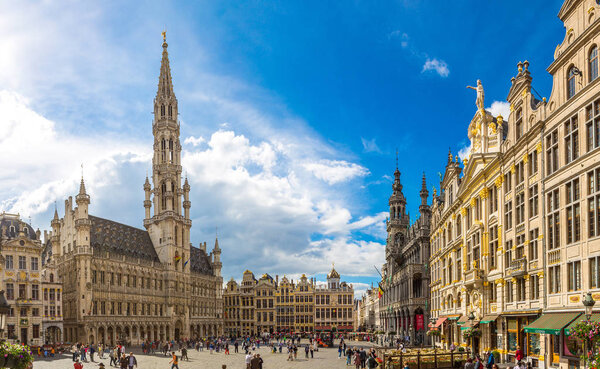 The Grand Place in Brussels