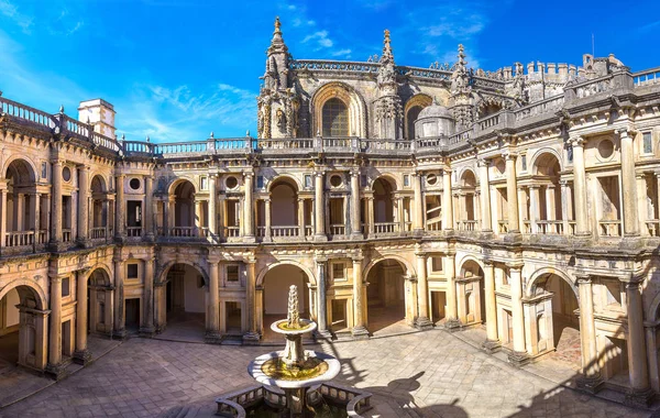 Castillo templario medieval en Tomar — Foto de Stock