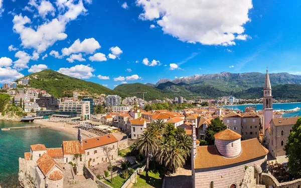 Budva'nın tarihi kent — Stok fotoğraf