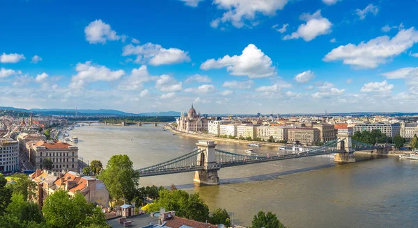Πανοραμική θέα της Βουδαπέστης — Φωτογραφία Αρχείου