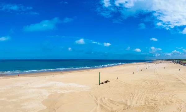 Het strand van Scheveningen in Den Haag — Stockfoto