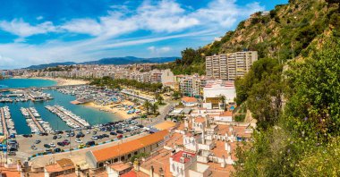 Blanes panoramik manzaralı