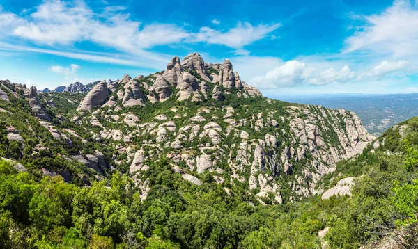 Βουνά του Montserrat στην Ισπανία — Φωτογραφία Αρχείου