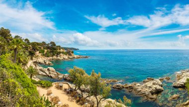 Costa brava beach,