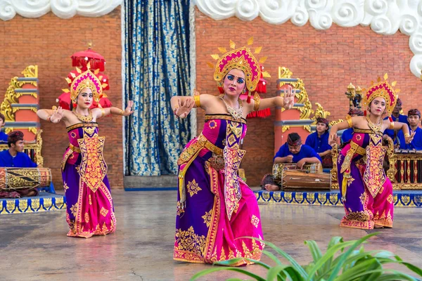 Bali Indonesia February 2020 Traditional Balinese Dance Performed Gwk Garuda — Stock Photo, Image