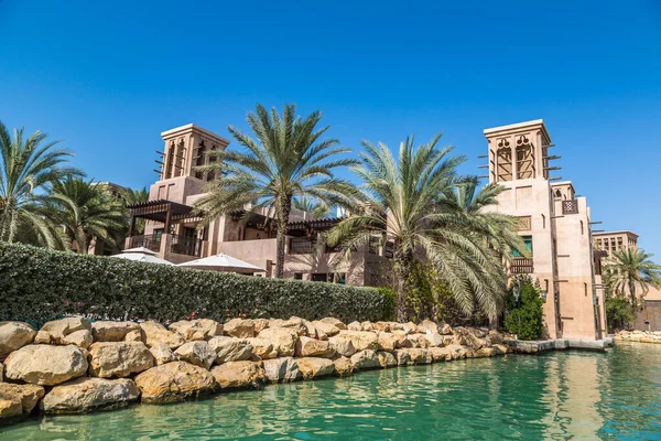 Dubai United Arab Emirates January 2020 Madinat Jumeirah Luxury Hotel — Stock Photo, Image