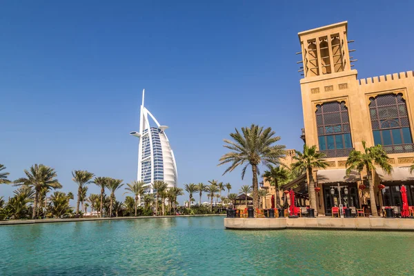 Dubai Vereinigte Arabische Emirate Januar 2020 Blick Vom Madinat Jumeirah — Stockfoto