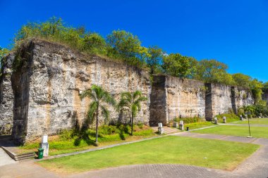 BALI, INDONEZYA - 28 Şubat 2020: Bali, Endonezya 'daki GWK Wisnu Kencana Kültür Parkı