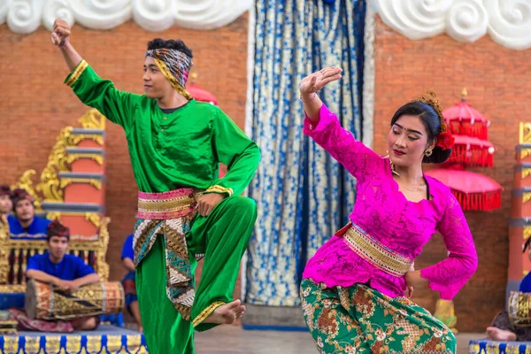 Bali Indonesia February 2020 Traditional Balinese Dance Performed Gwk Garuda — 图库照片