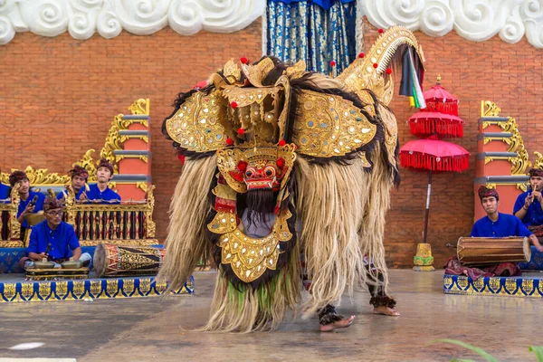 Бали Индонезия Февраля 2020 Года Традиционный Балийский Танец Культурном Парке — стоковое фото