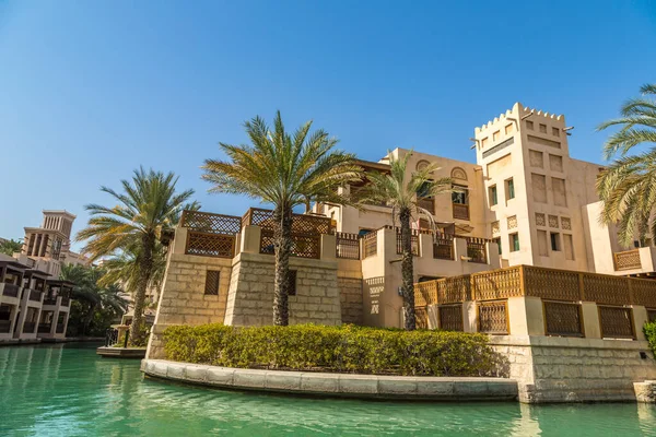 Dubai United Arab Emirates January 2020 Madinat Jumeirah Hotel Mewah — Stok Foto