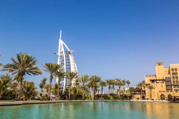 Dubai United Arab Emirates Januari 2020 Bekijk Burj Arab Hotel — Stockfoto