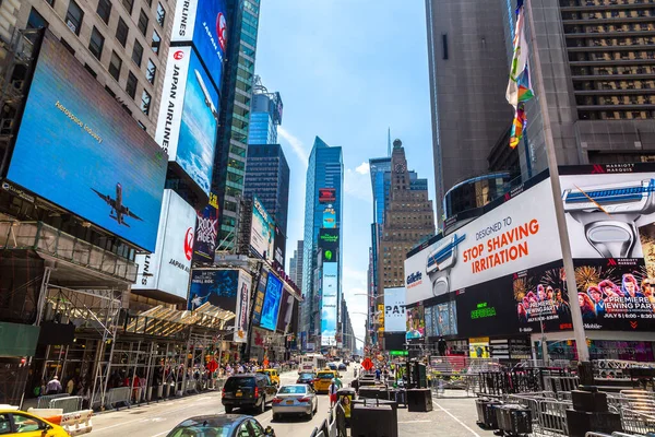 New York City Usa March 2020 Times Square Είναι Ένα — Φωτογραφία Αρχείου