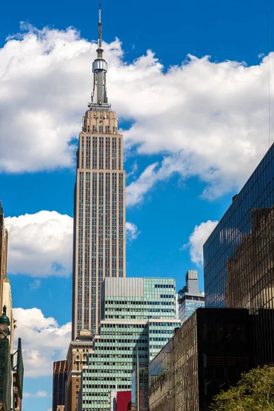 Nueva York City Estados Unidos Marzo 2020 Empire State Building — Foto de Stock