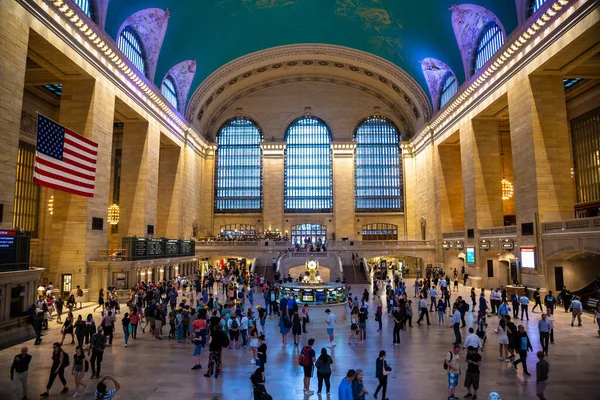 New York City Usa March 2020 Main Hall Grand Central — Stock Photo, Image