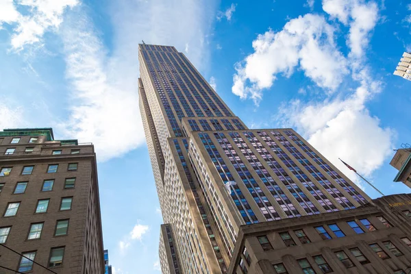 New York City Usa March 2020 Empire State Building Manhattan — Stock Photo, Image