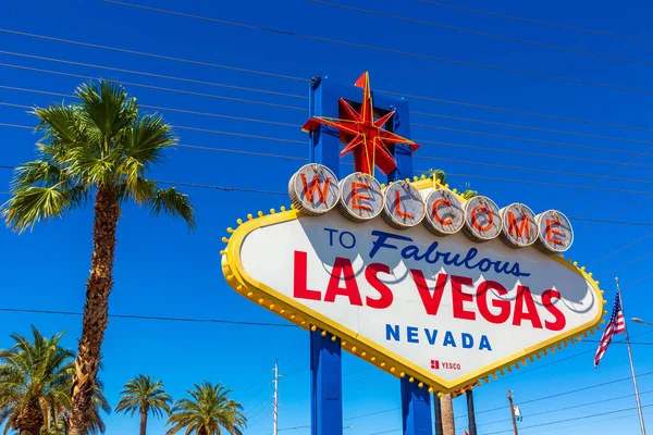 Las Vegas Usa Maart 2020 Welkom Bij Fabulous Las Vegas — Stockfoto