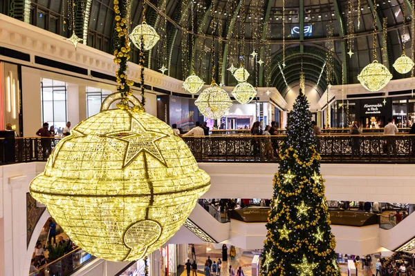 Dubai Verenigde Arabische Emiraten December 2019 Kerstboom Dubai Verenigde Arabische — Stockfoto