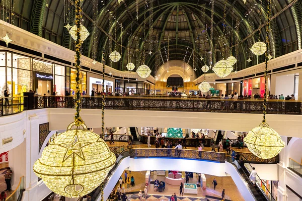 Dubai Emirados Árabes Unidos Dezembro 2019 Mall Emirates Decorated Christmas — Fotografia de Stock