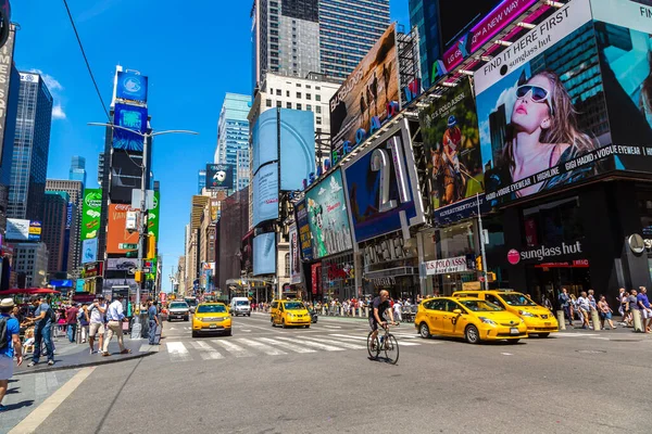 New York City Usa Mars 2020 Times Square Symbol För — Stockfoto