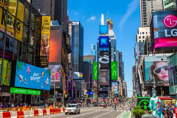 New York City Usa Maart 2020 Times Square Een Symbool — Stockfoto