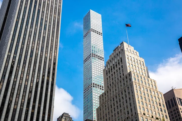 Nova Iorque Cidade Eua Março 2020 432 Park Avenue Condomínios — Fotografia de Stock