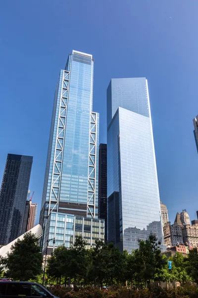 2020年3月29日米国ニューヨーク市 3つの世界貿易センターと4つの世界貿易センタータワー — ストック写真