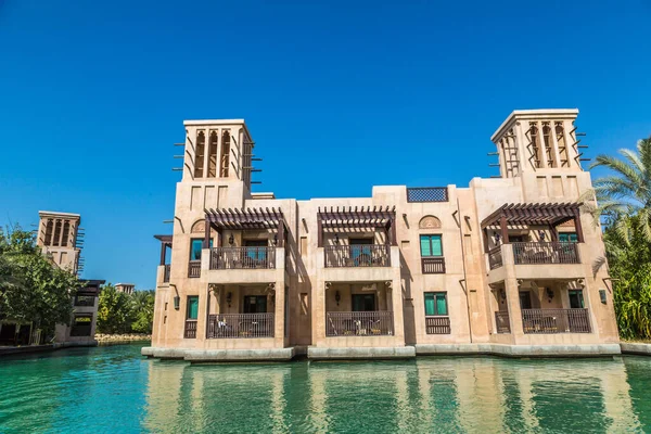 Dubai United Arab Emirates January 2020 Madinat Jumeirah Hotel Mewah — Stok Foto