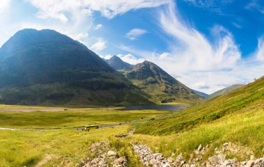 İskoçya Highlands yazında bir güzel yaz günü, Amerika Birleşik Devletleri