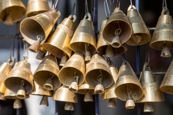 Small brass bells — Stock Photo, Image