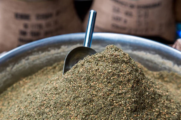 Μέσης Ανατολής καρύκευμα blend - zaatar — Φωτογραφία Αρχείου