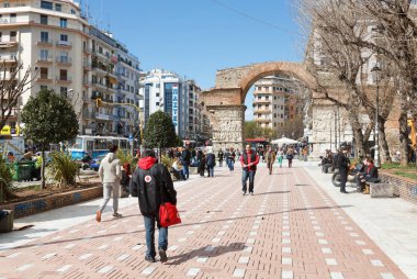 Thessaloniki, Yunanistan İmparator Galerius'Arch