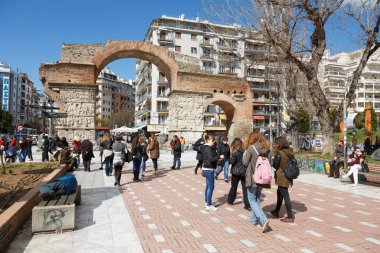 Thessaloniki, Yunanistan İmparator Galerius'Arch