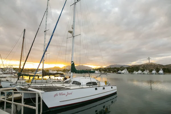 Jachtów w marinie Puerto Los Cabos — Zdjęcie stockowe