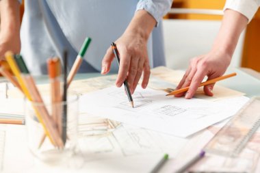İç el çizimleri tartışılması