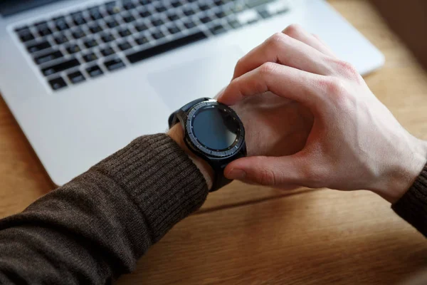 Smart watch setup — Stock Photo, Image