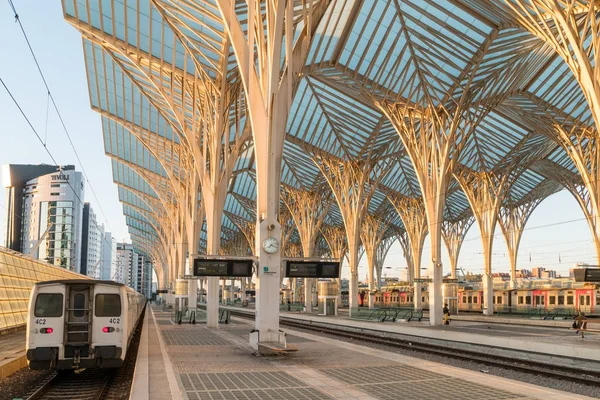 Gare do Oriente (Lissabon Oriente Station), Lissabon, Portugal — Stockfoto