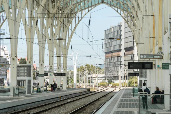 Gare do Oriente (Lissabon Oriente Station), Lissabon, Portugal — Stockfoto